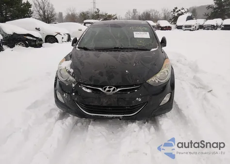 2013 Hyundai Elantra Gls z USA, uszkodzony, nr VIN 5NPDH4AE9DH274172